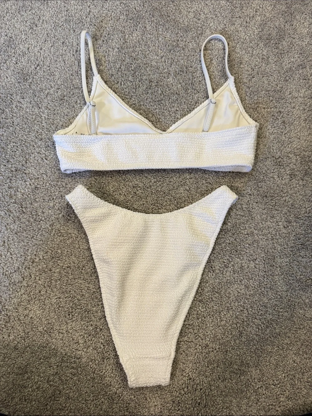 Pac Sun La Hearts White Bikini Set